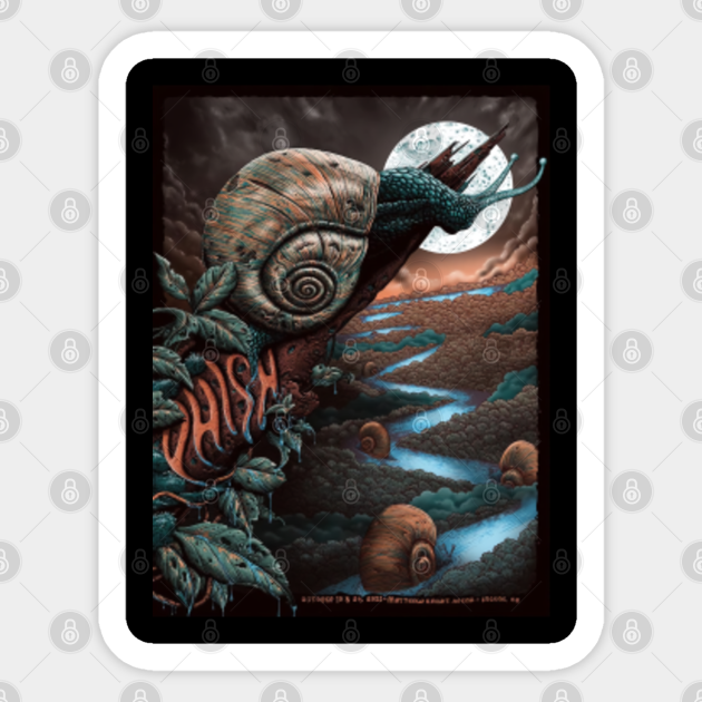 PHISH FALL TOUR 2021 MATTHEW KNIGHT ARENA Phish Sticker TeePublic
